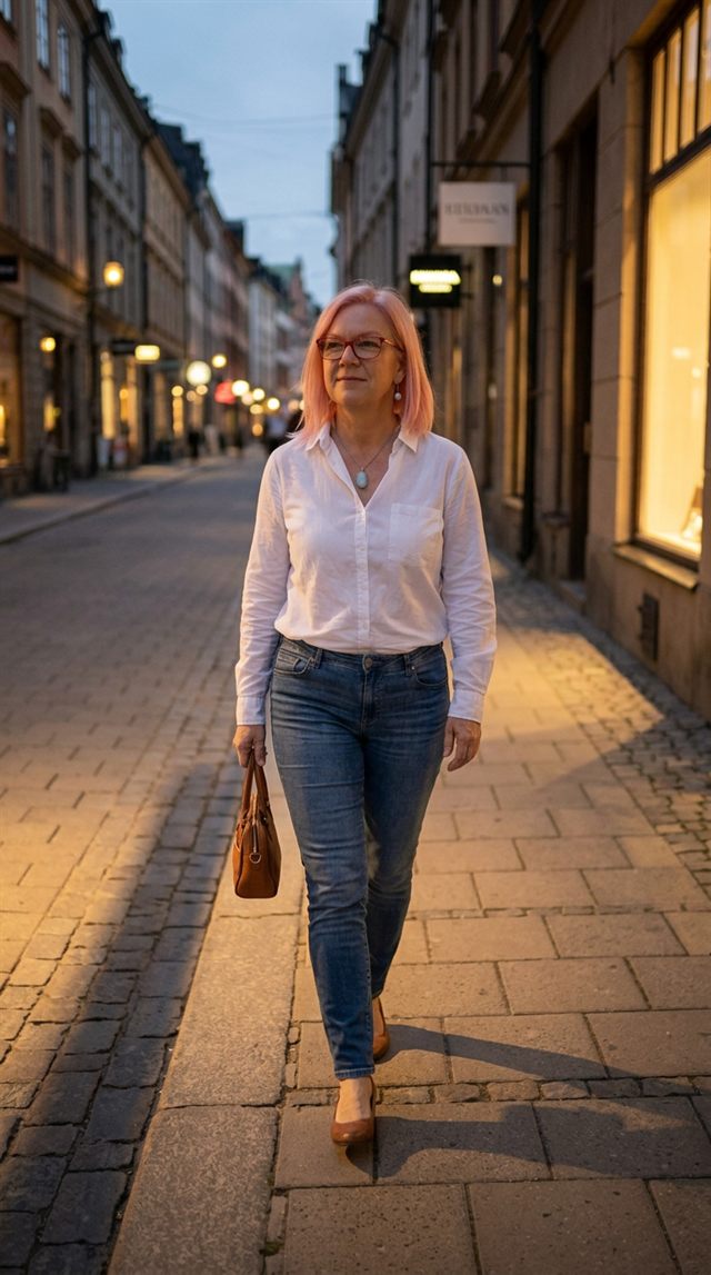 Scéna 2 — hotový prompt so záberom zdola nahor