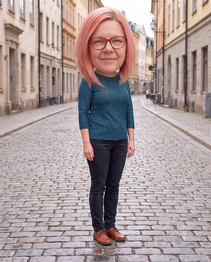 Fotka s efektom veľkej hlavy